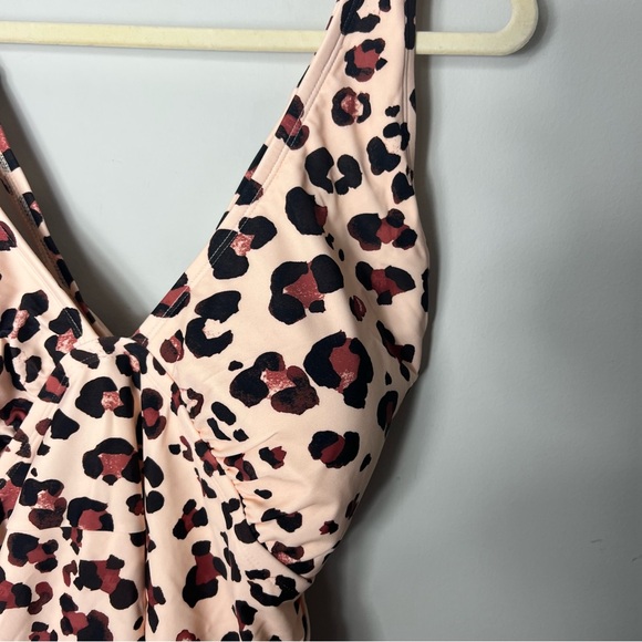 NEW Adore Me Womens Plus Size One Piece Bathing Suit Swim Leopard Print 2X 671 - Picture 8 of 15